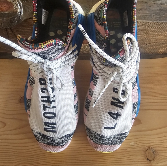 Adidas x Pharrell Williams HU sneakers 10.5 - Picture 7 of 8